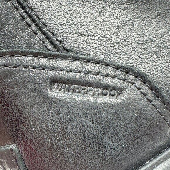 Sorel Womens Black Waterproof Lace-Up Winter Boots With Fleece Lining & Rugged - Picture 5 of 9